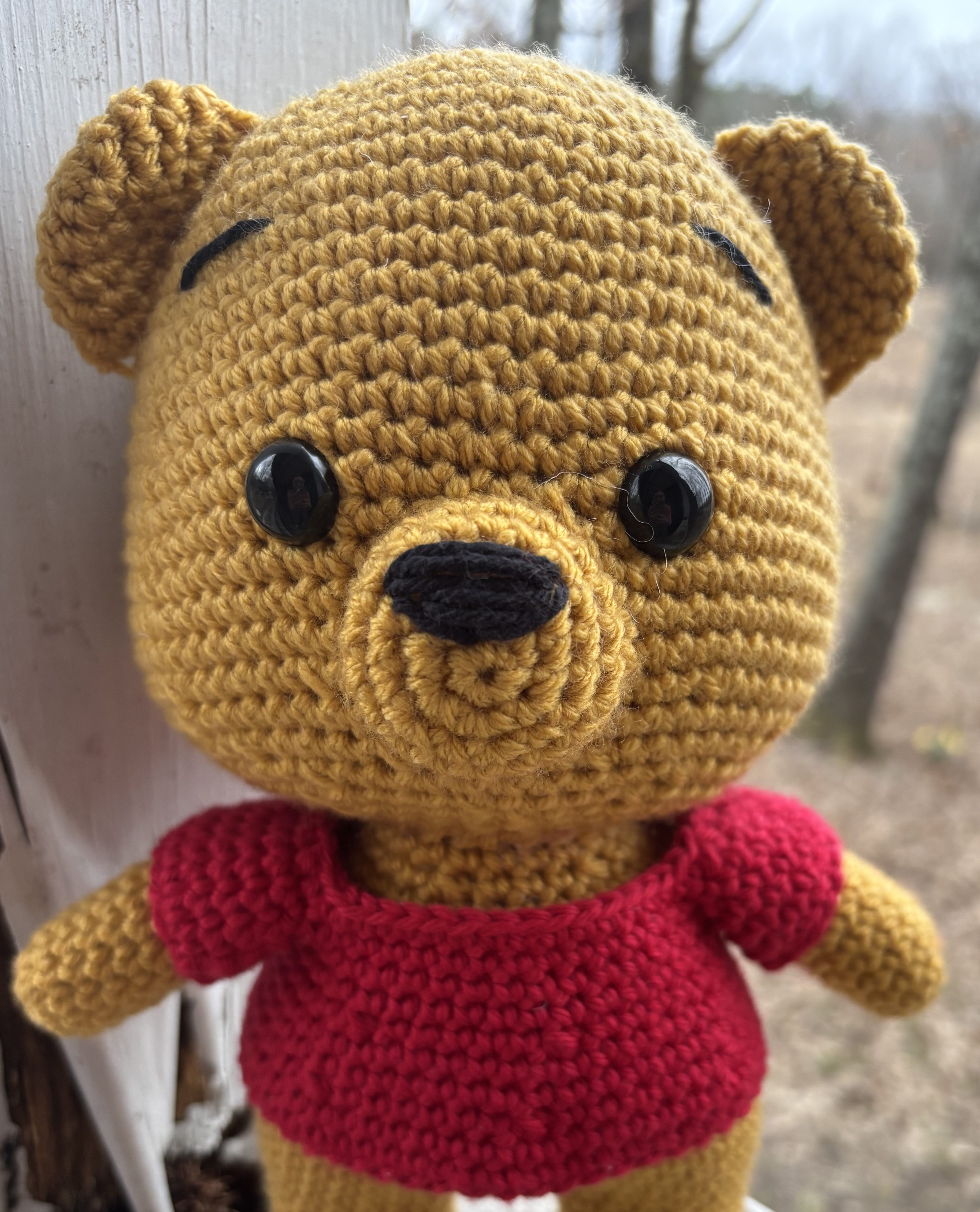 Free Crochet Winnie the Pooh Amigurumi Pattern