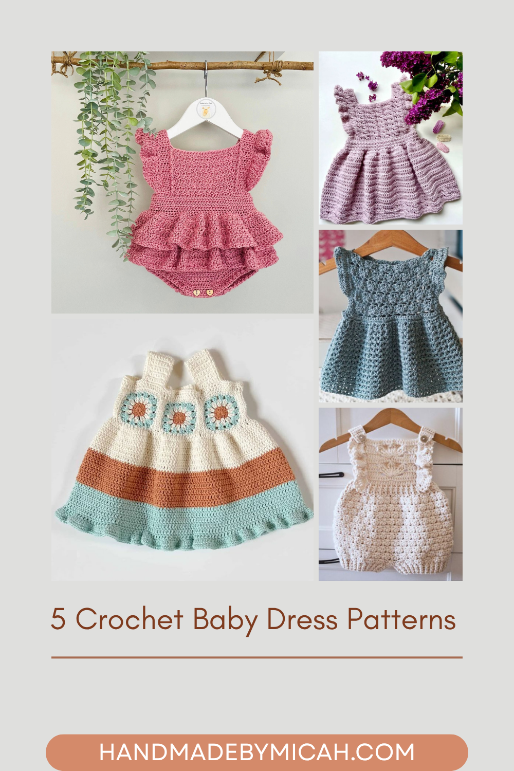 5 Best Crochet Baby Dress Patterns