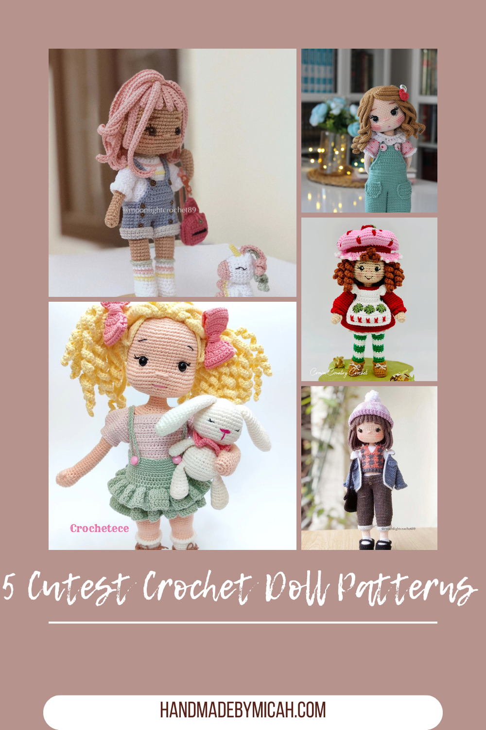 5 Cutest Crochet Doll Patterns