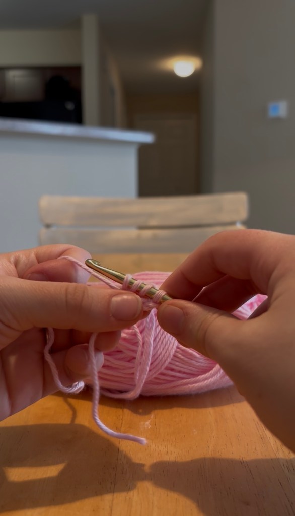 step 7: you should have 4 loops on your hook